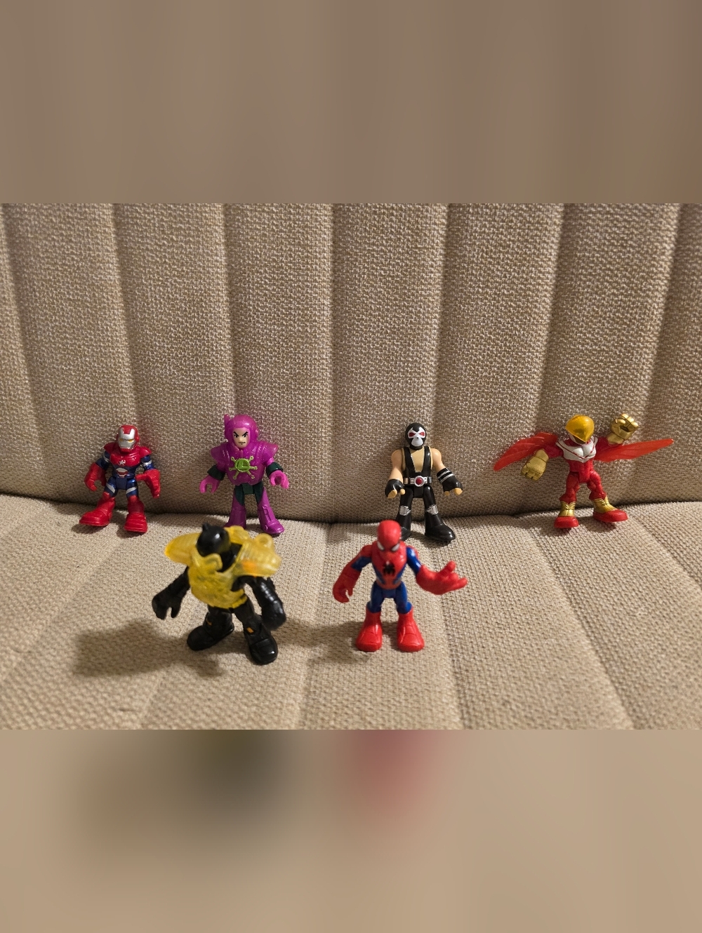 Imaginext Figures Lot Mixed DC Marvel Heroes Action Figure Bundle Lot